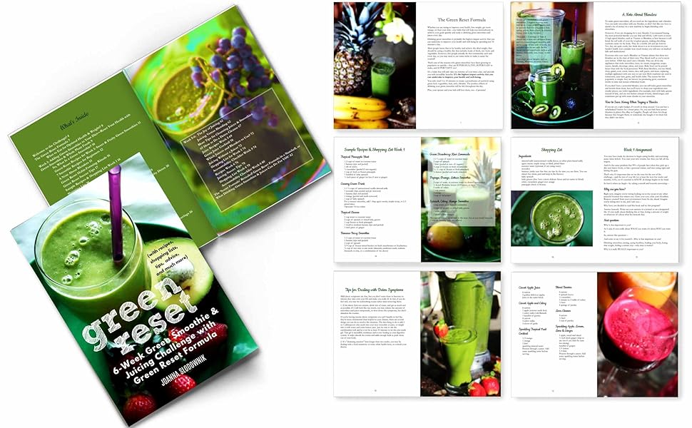Green Reset Formula Recipe PRINT Bundle (4 Paperbacks)