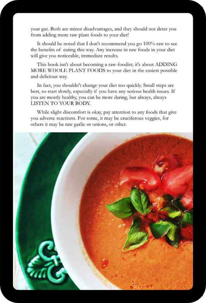 Easy Raw Soups: 40+ Super-Easy, Nutrient-Rich Raw Soup Recipes Bursting with Flavor! (Ebook)