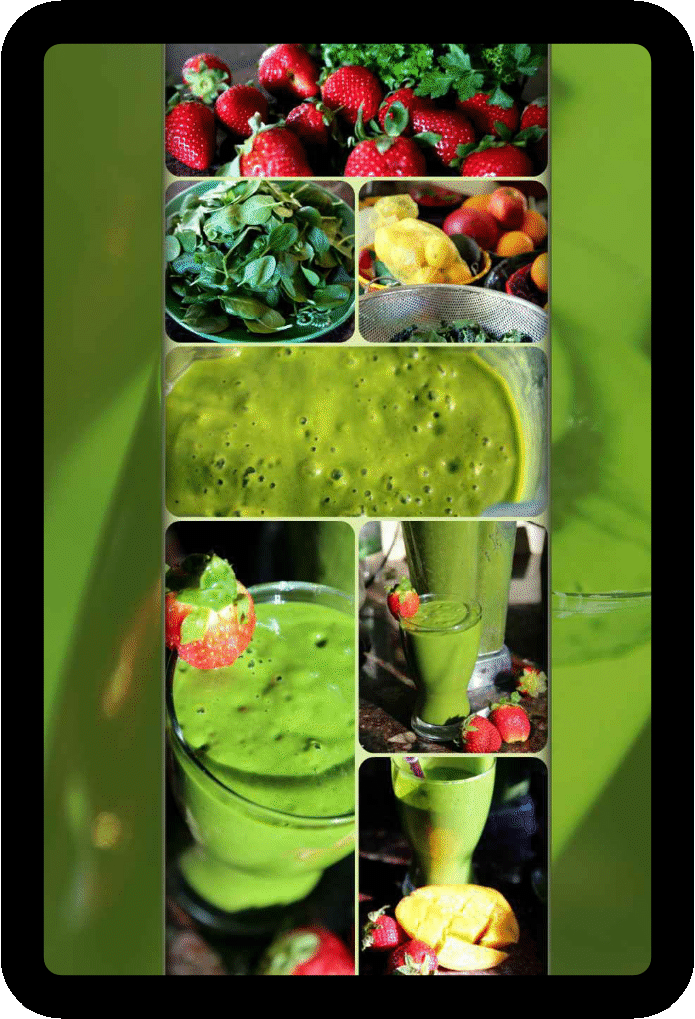 Easy Green Smoothie Recipe Book for Kids & Adults: Get Your Family Drinking Greens, Fruits & Veggies with Green Reset Formula! (Ebook)